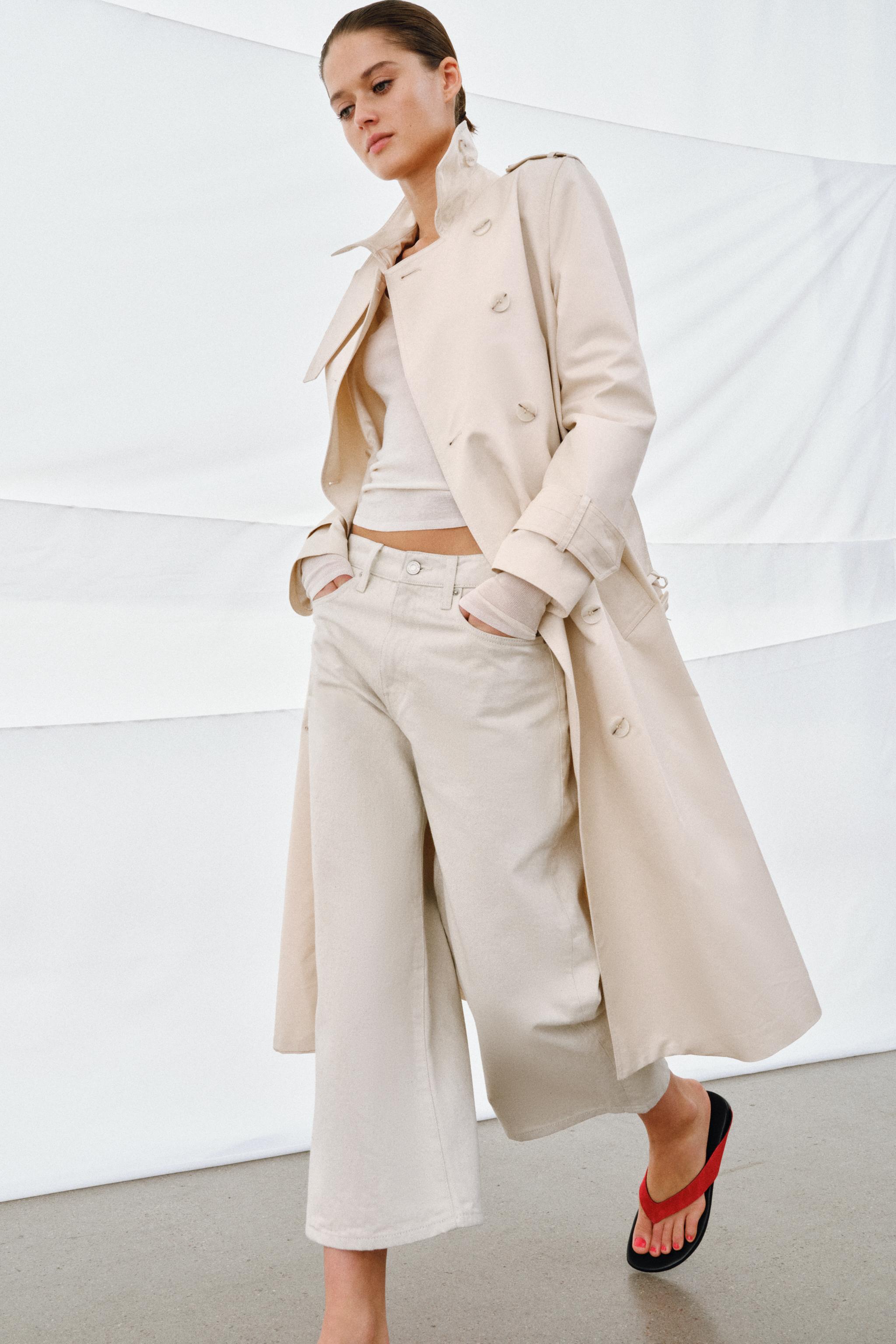 ZW COLLECTION MID-RISE CULOTTE JEANS